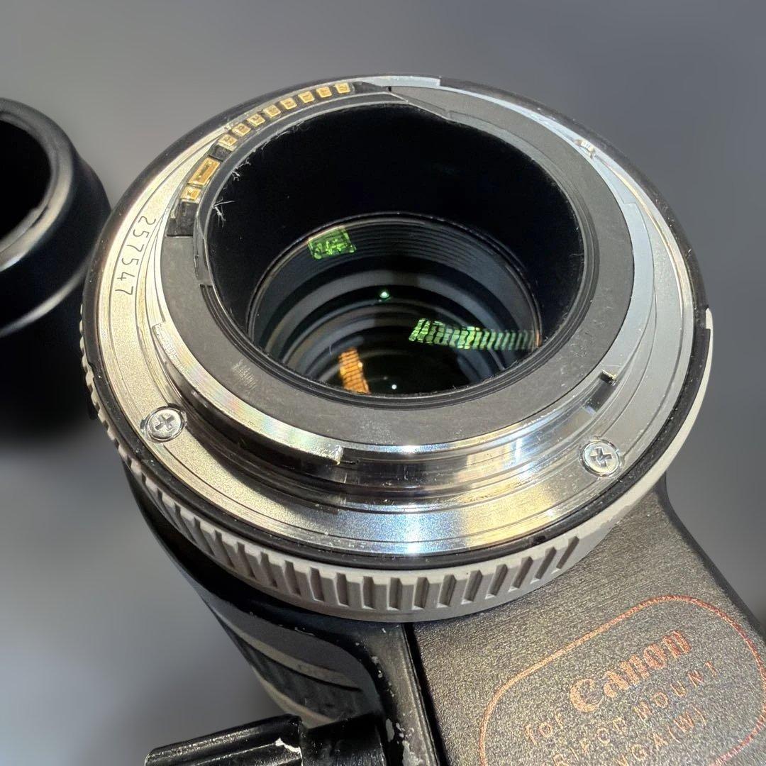 Canon EF70-200mm F4L IS USM フード、三脚座付き