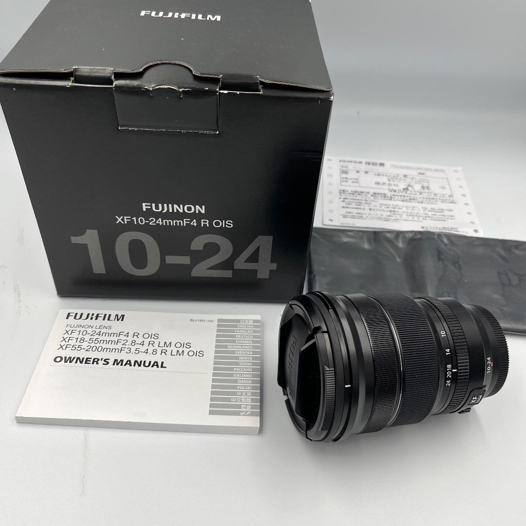 FUJI FILM XF10-24F4 R OIS　使用1回のみ　広角ズーム