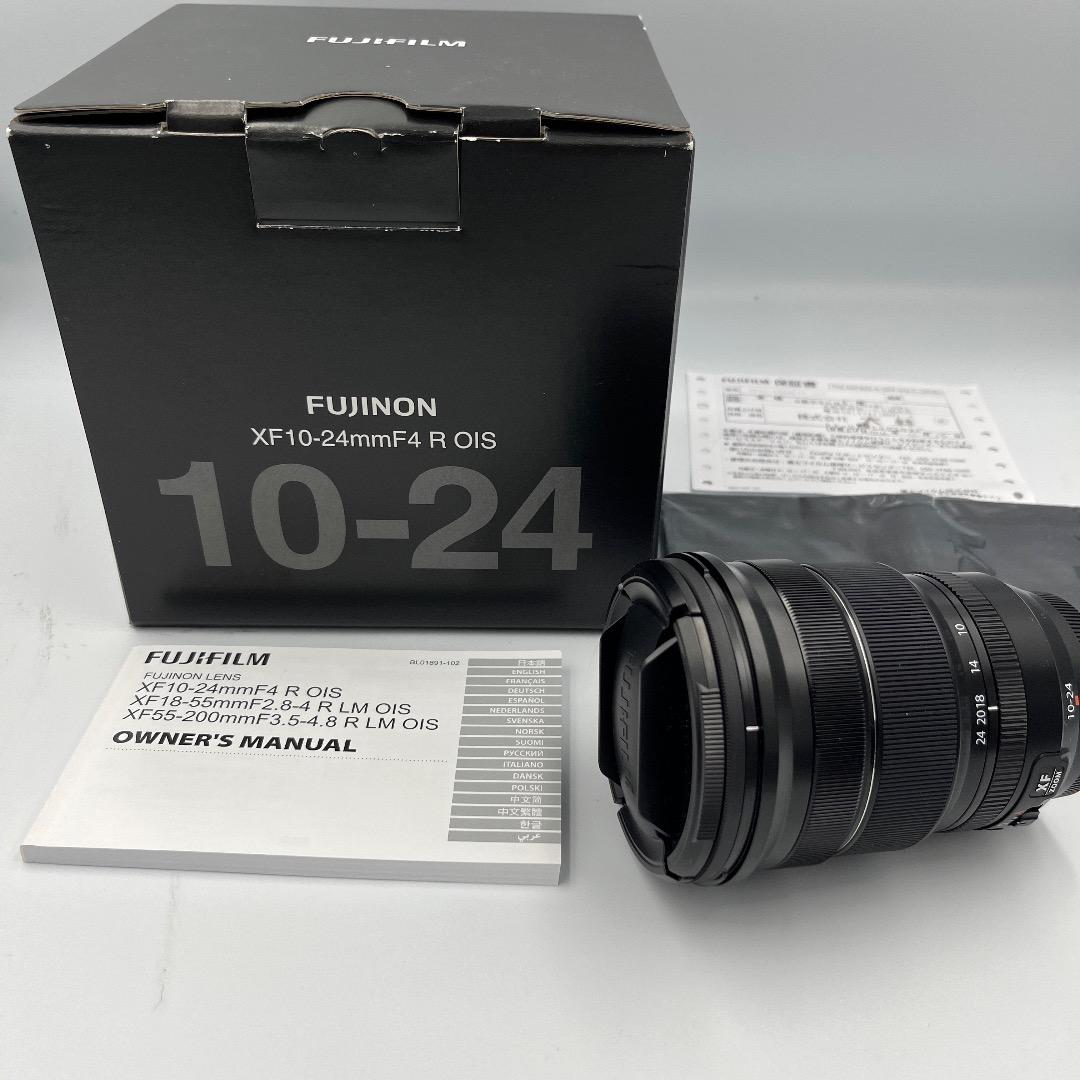 FUJI FILM XF10-24F4 R OIS　使用1回のみ　広角ズーム