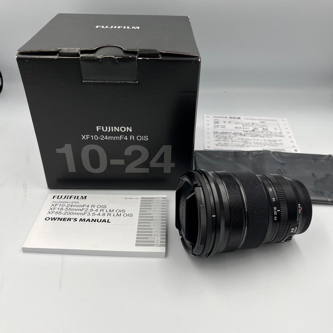 FUJI FILM XF10-24F4 R OIS　使用1回のみ　広角ズーム