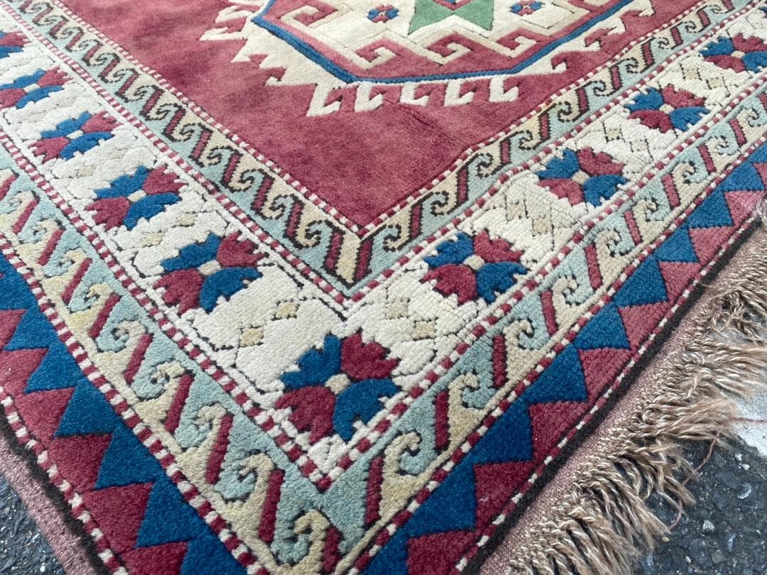 A644♠️キリム ラグ カーペット 絨毯 1600×2400