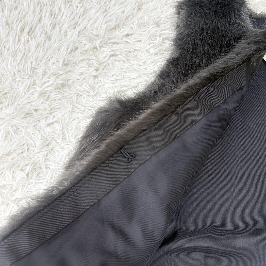 23区 新品 44（XL）定価33000円 高級 毛足長め エコファーベスト