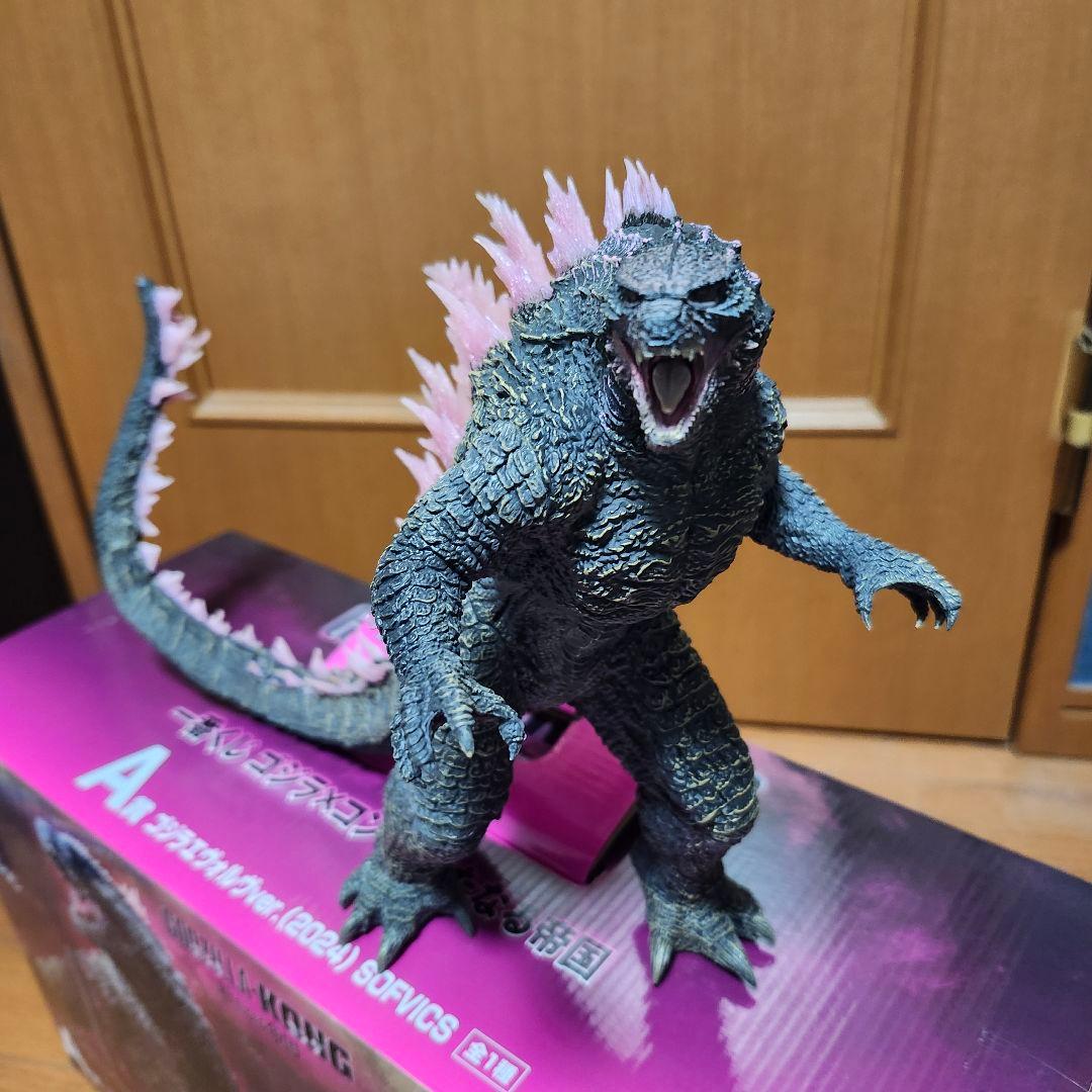 一番くじ　ゴジラ　SOFVICS　A賞　２点セット