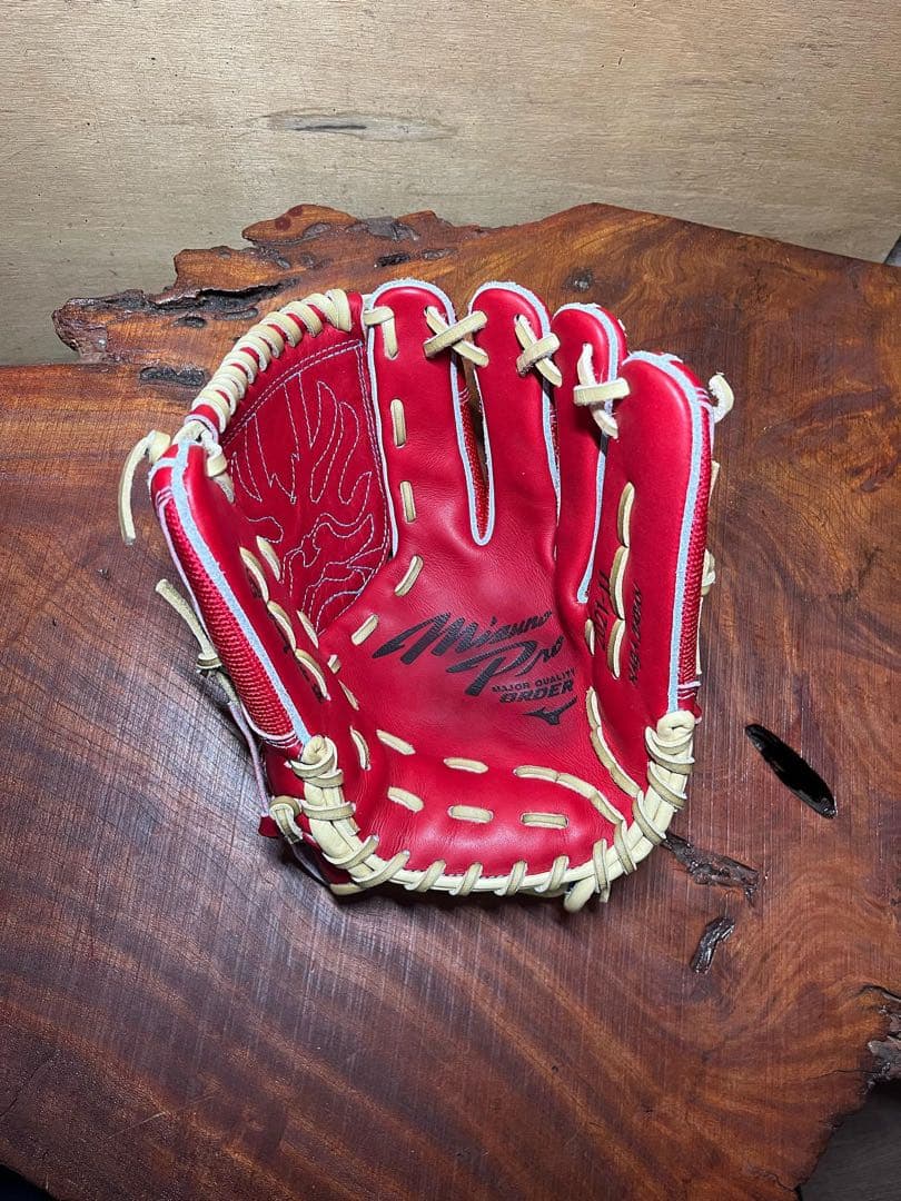 ミズノプロ　オーダー投手用　ダイバーシティブルー　値下げコメント相談