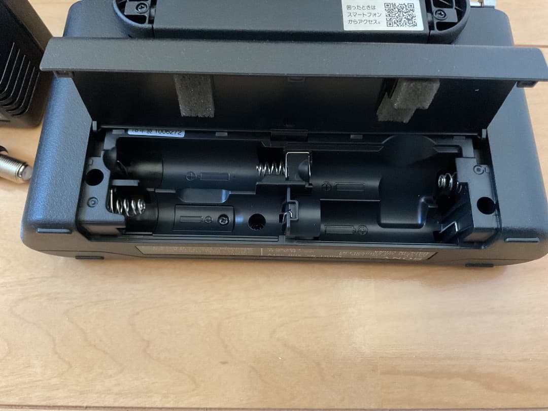 超美品　SONY XDR-56TV ワンセグTV音声受信ラジオ　ブラック