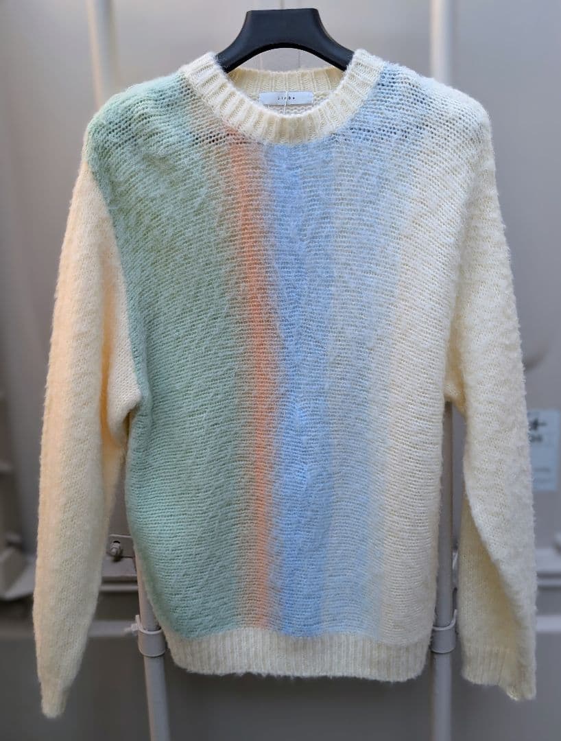 【新品未使用】JieDa グラデーションニット 　モヘア　 サイズ２