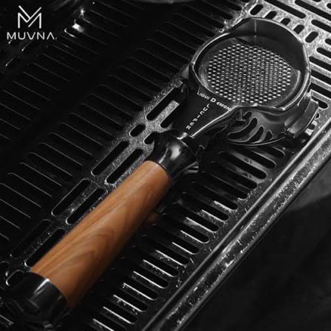 MUVNA E61 ボトムレスポルタフィルター 木製ハンドル