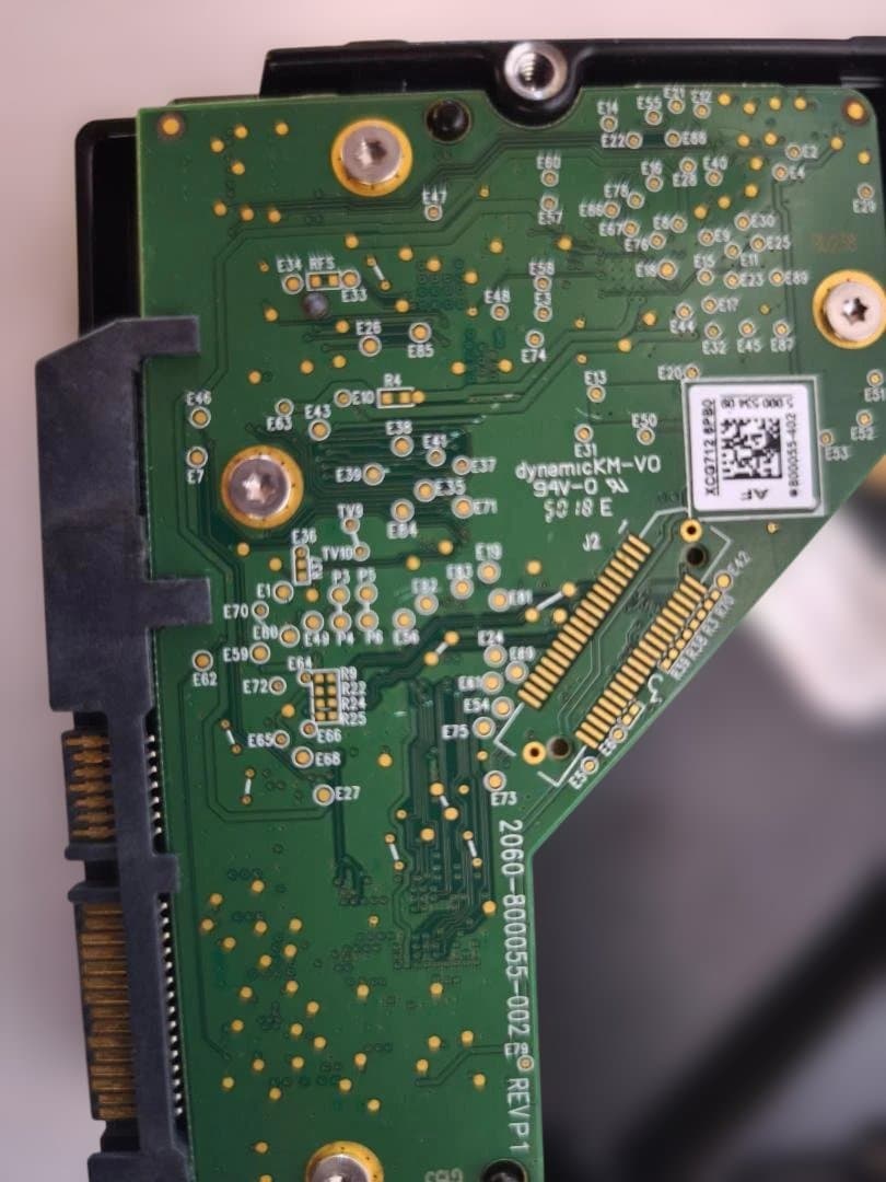 WD 3.5インチ HDD 4TB WD40EZRZ 2499h 電源204回