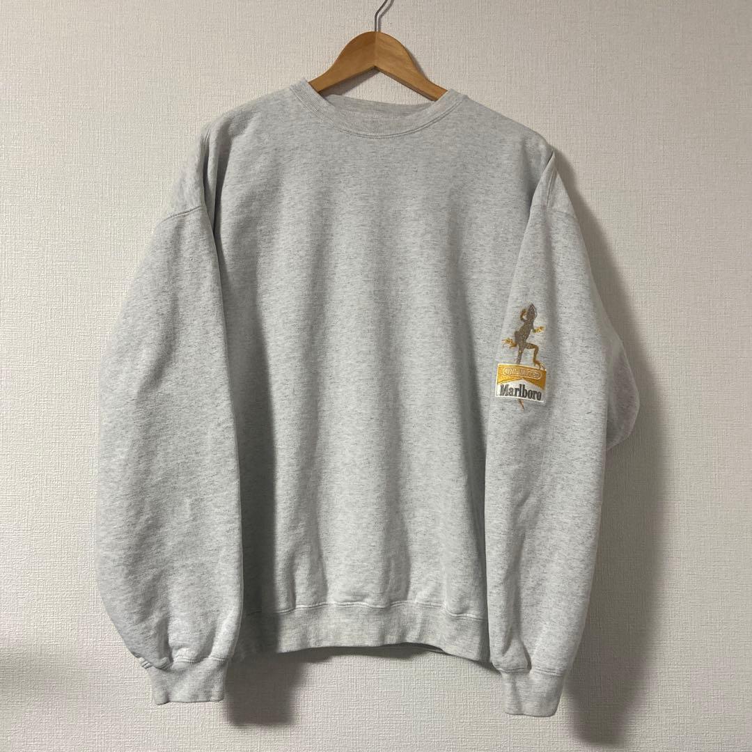 【Marlboro】マルボロスウェット リザード lizard 金マル ゴールド