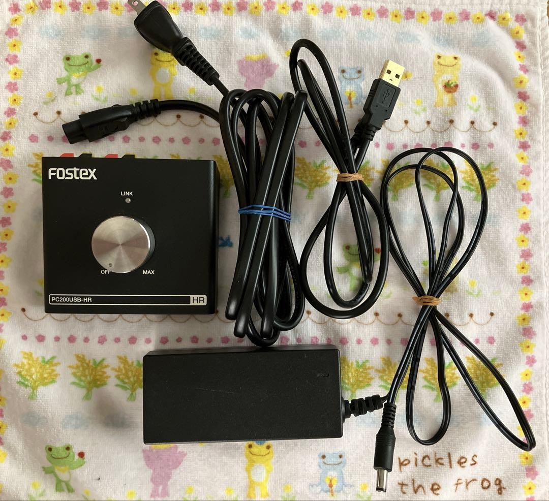 【美品】Fostex PC200USB-HR【USB DAC】
