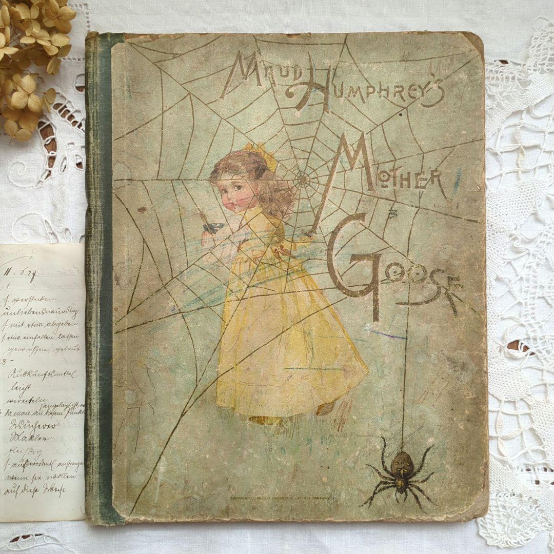 超稀少1891アンティーク絵本 洋書 児童書 ヴィクトリアン モードハンフリー