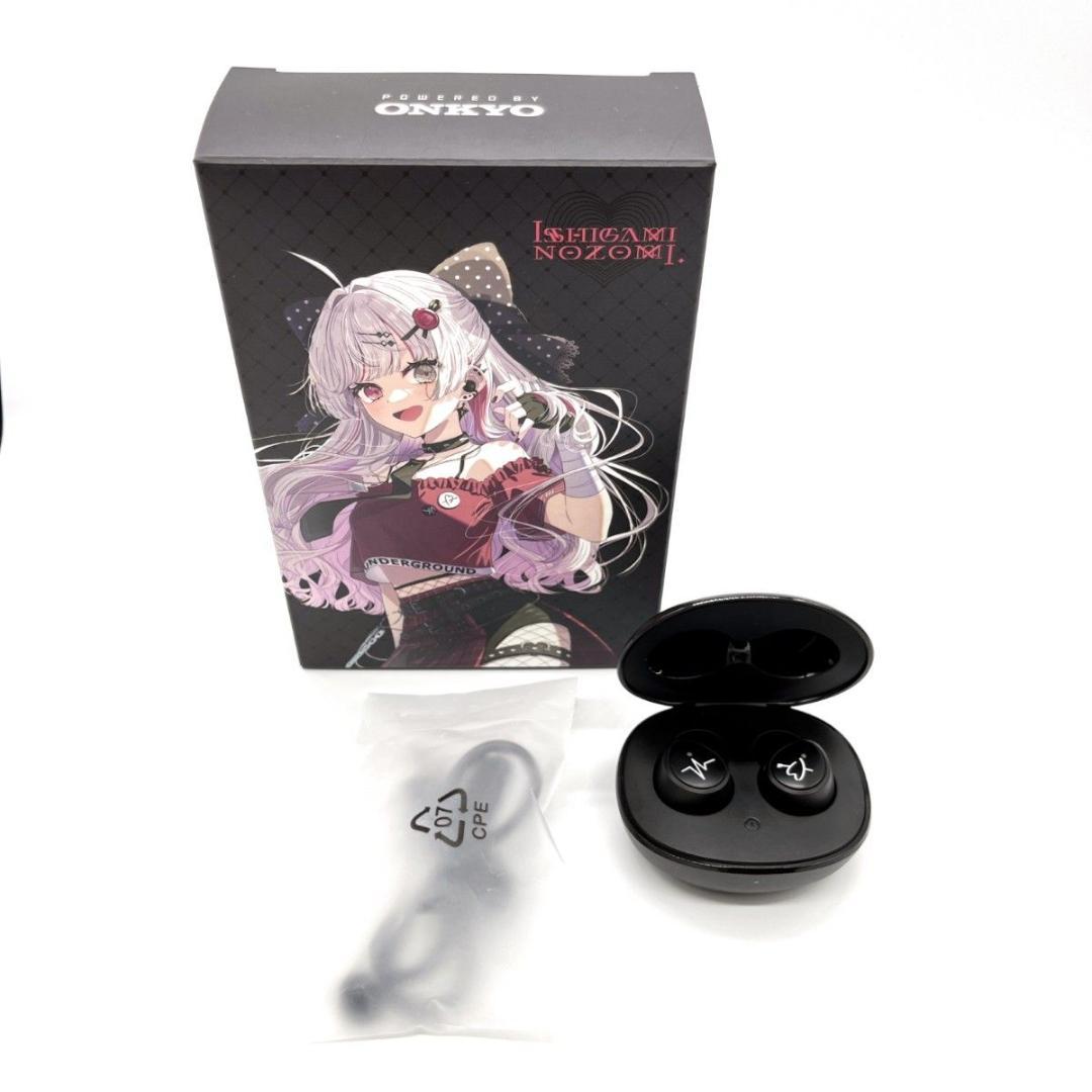 【新品級】ONKYO ワイヤレスイヤホン にじさんじ 石神のぞみモデル