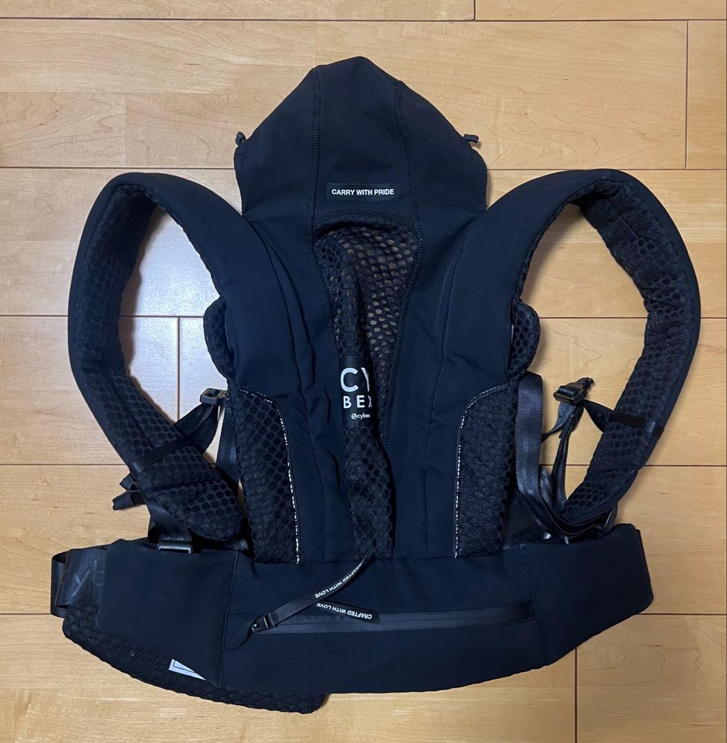 【美品】サイベックス コアキャリア 抱っこ紐 ブラック