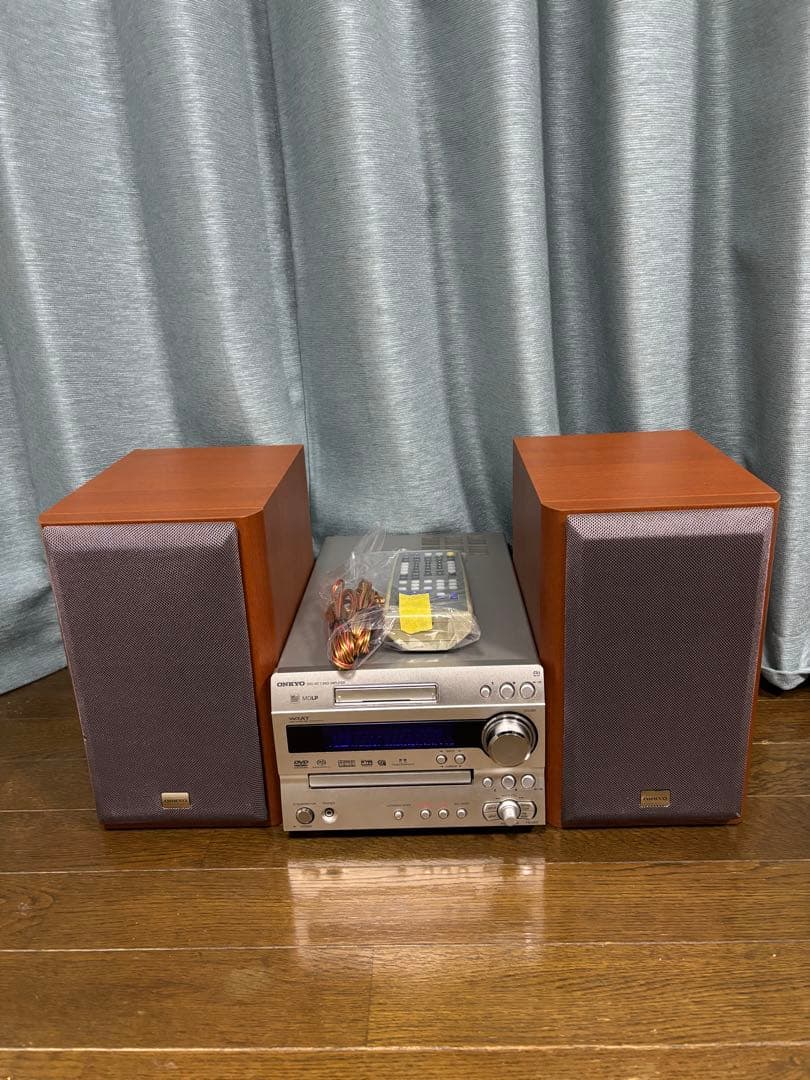 ONKYO ミニコンポ リモコン付き