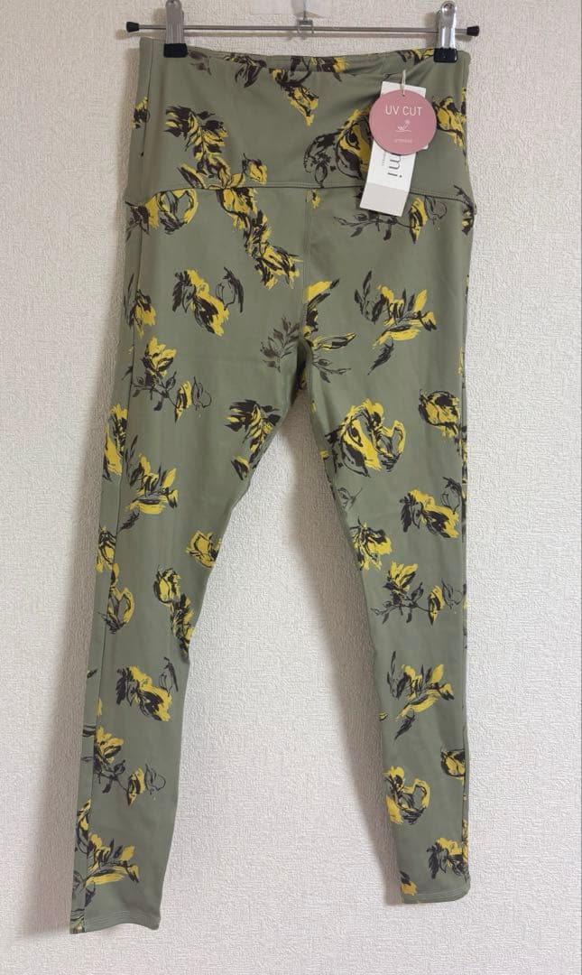 オリジナルフラワー柄トップス&レギンス / 色:KKI サイズ:1