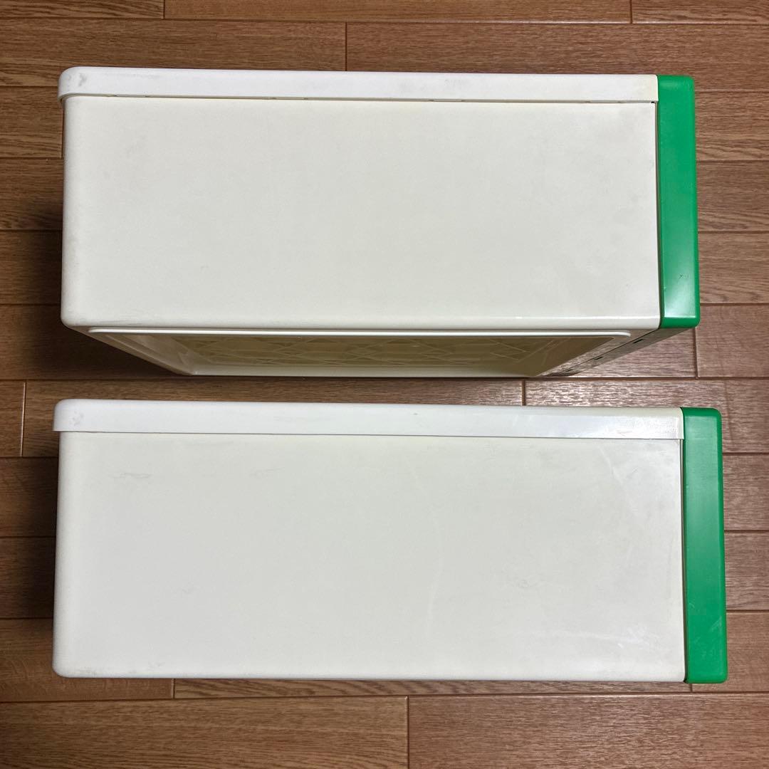 けろけろけろっぴ　収納ケース2個 1991年製　平成レトロ