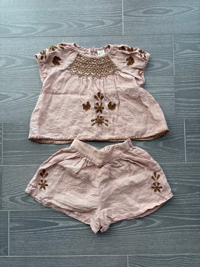 apolina Maren Short Set セットアップ 3-5y