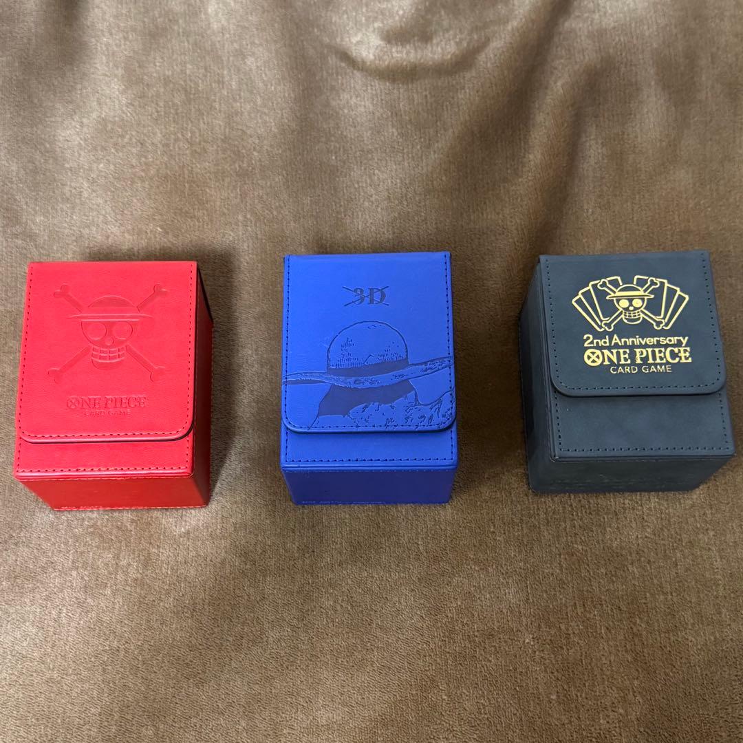 【即日発送】 ワンピースカード 公式 デッキケース 3点セット