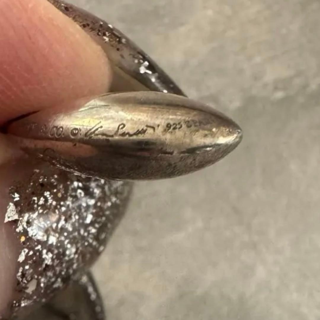 ティファニーダブルティアドロップ ネックレス　シルバーTIFFANYCo 925