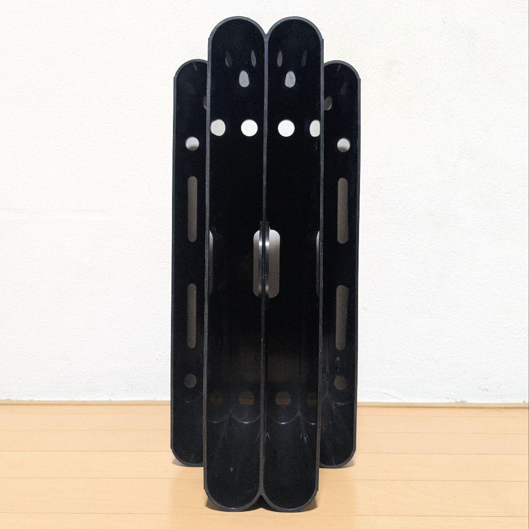 希少 Kartell カルテル ポルタリビステ マガジンラック ブラック ①