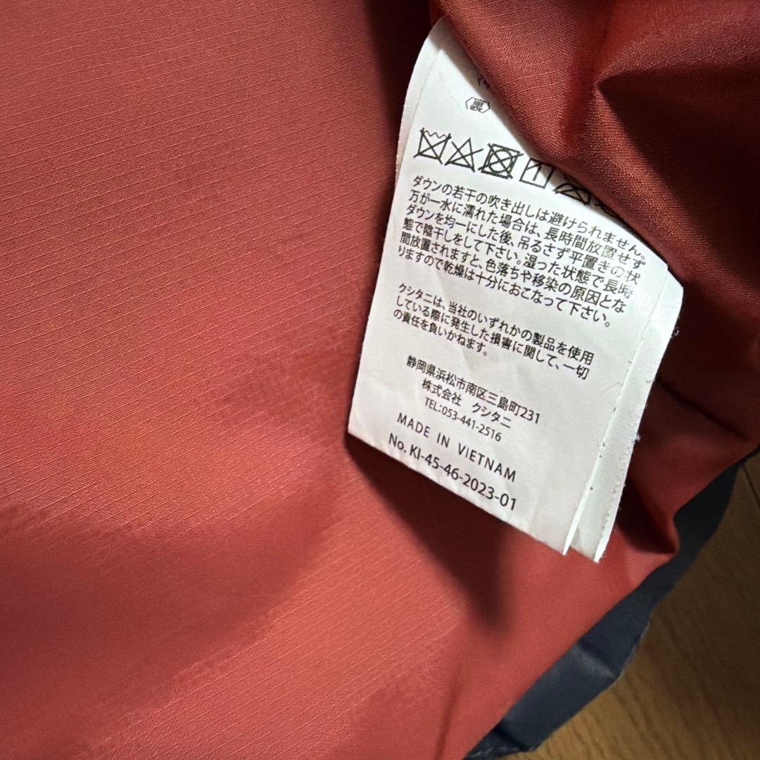 クシタニ　ミッドダウンジャケット　M 2023年モデル　試着のみ美品