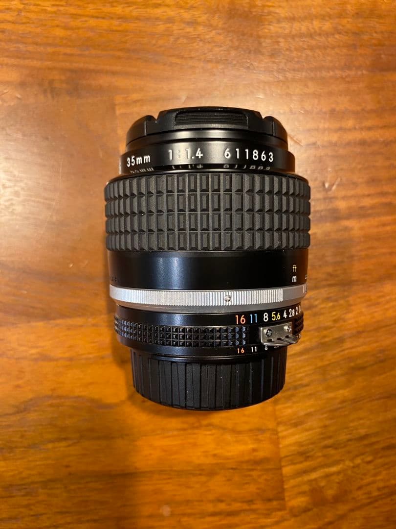 【美品】NIKON Ai-S NIKKOR 35mm F1.4 単焦点