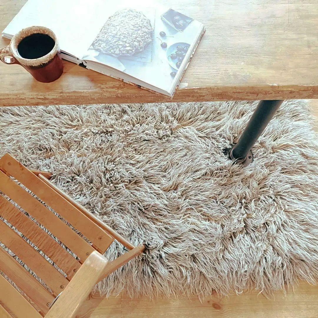 【レア】L212cm 大判！ トゥルラグ ヴィンテージラグ　ベニワレン