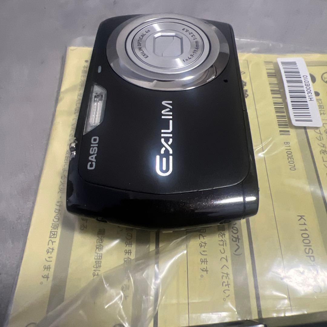 【未使用級 】CASIO エクシリム EX-Z370 黒ブラック 純正充電器