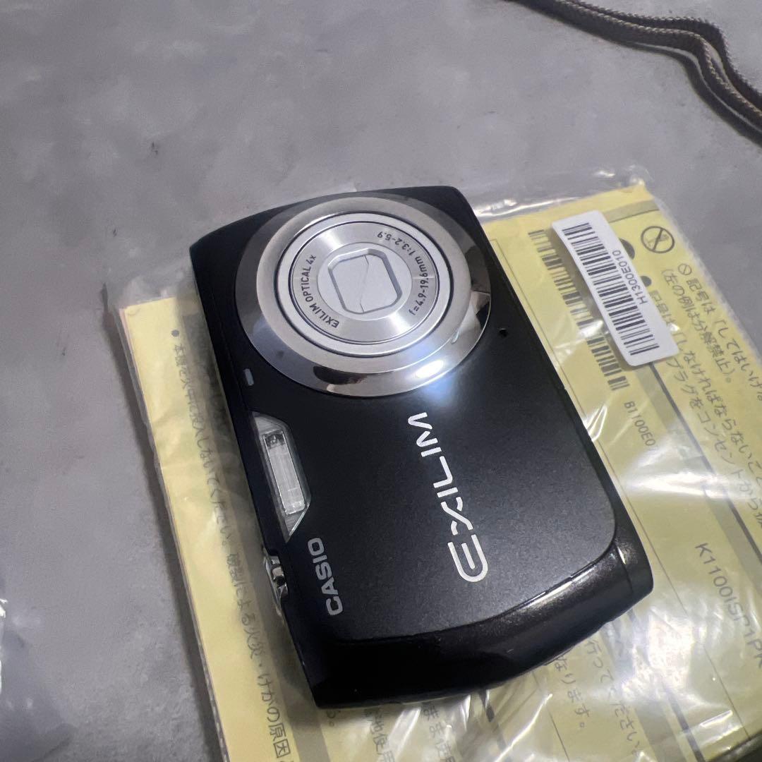 【未使用級 】CASIO エクシリム EX-Z370 黒ブラック 純正充電器