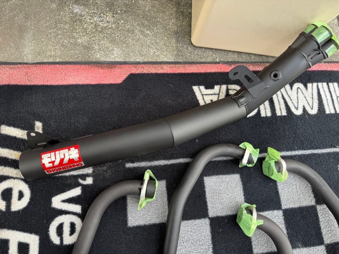 cb400sf nc42後期 モリワキショートマフラー