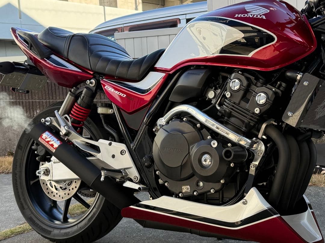 cb400sf nc42後期 モリワキショートマフラー
