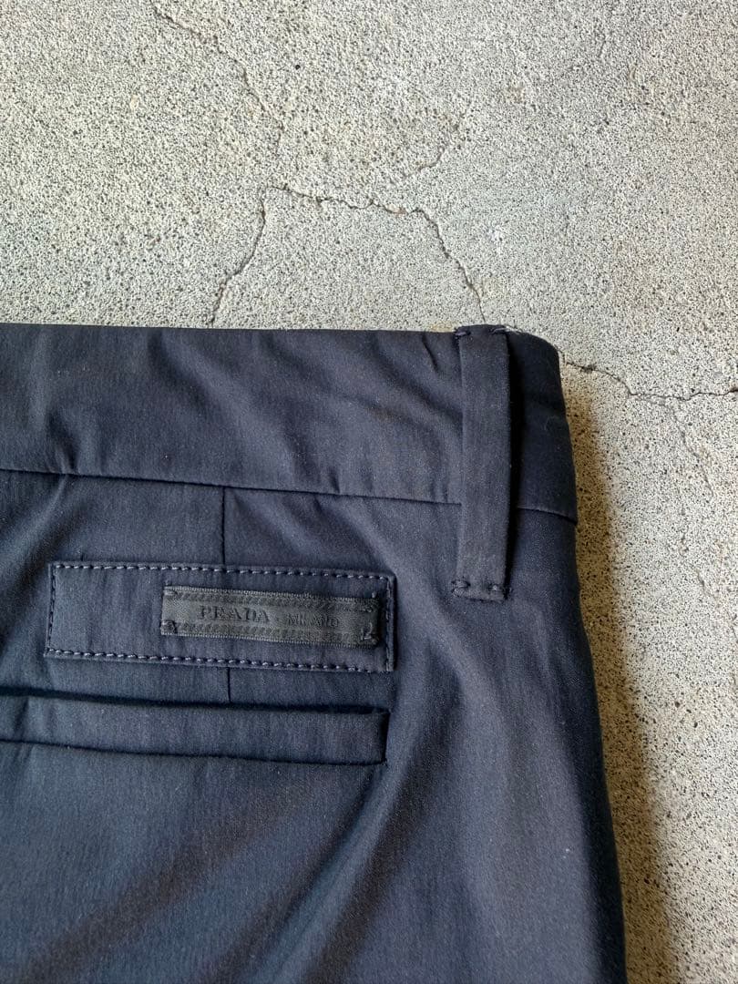 パンツ PRADA 2011SS Archive Dark Navy Slacks