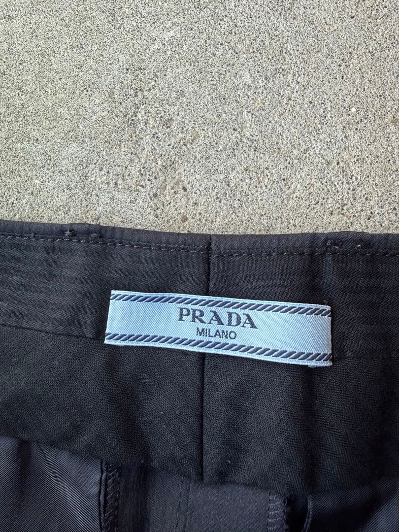 パンツ PRADA 2011SS Archive Dark Navy Slacks