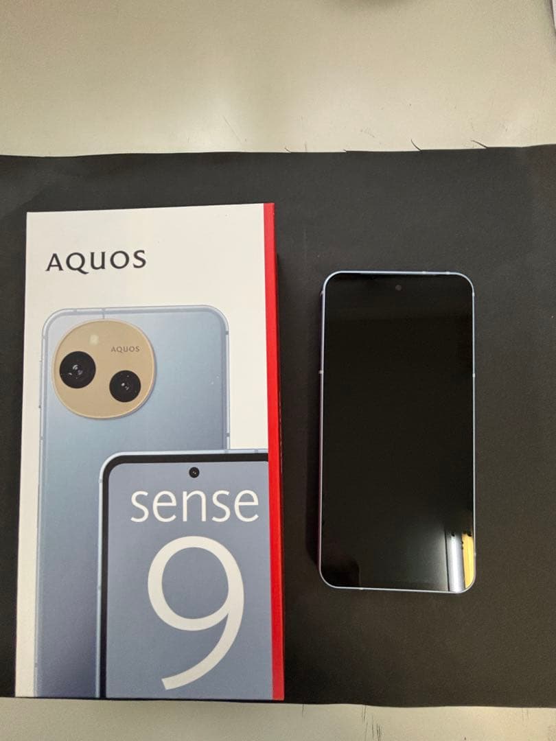 値下最終AQUOS sense 9 ブルー本体
