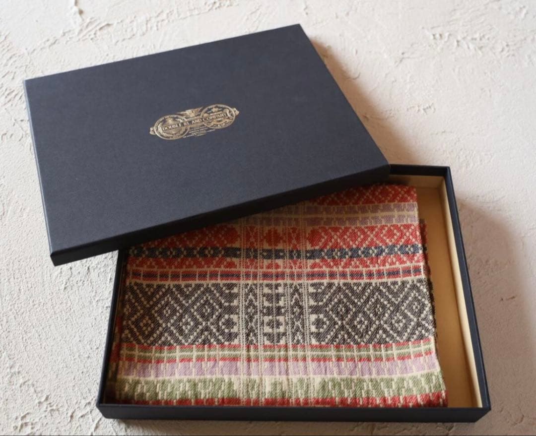 新品*RRL*コットン ジャカード スカーフ　 *ダブルアールエル