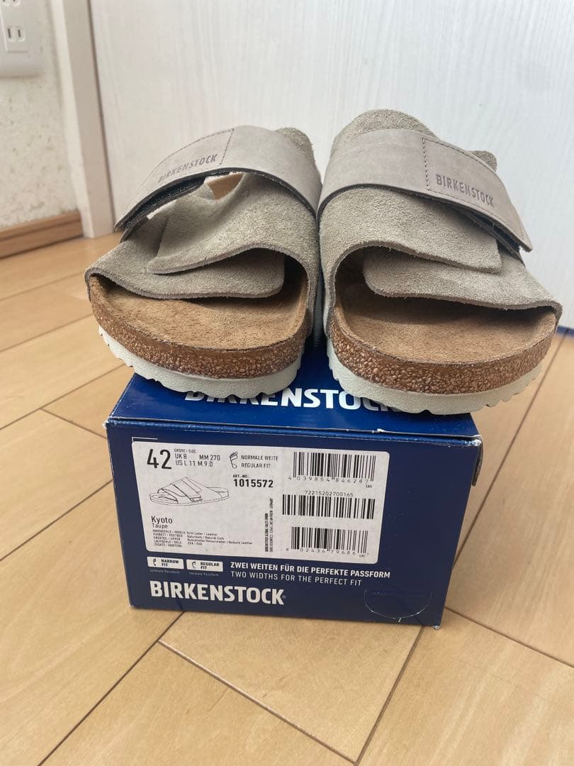 BIRKENSTOCK Kyoto サンダル 42 トープ