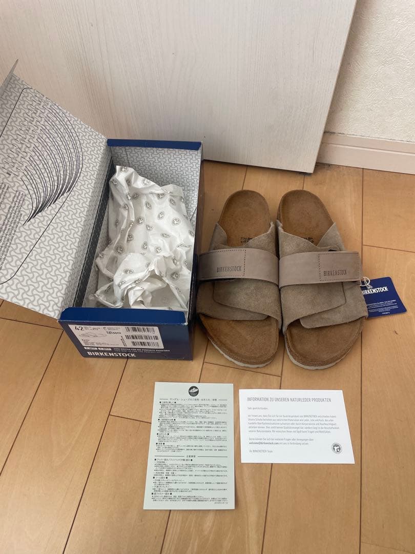 BIRKENSTOCK Kyoto サンダル 42 トープ