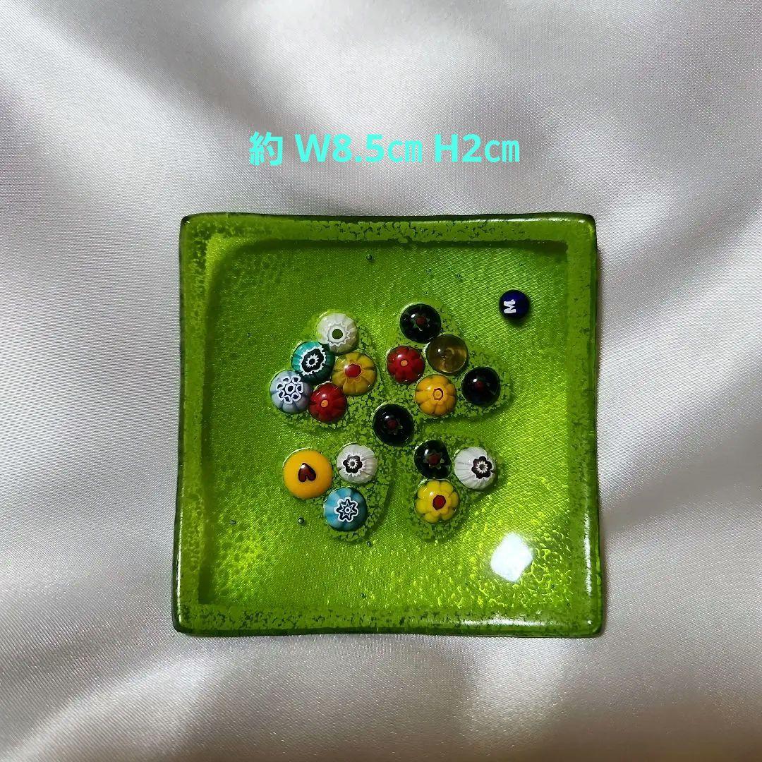 【専用】ベネチアンガラス レース柄 キャンディーポット ムラーノガラス