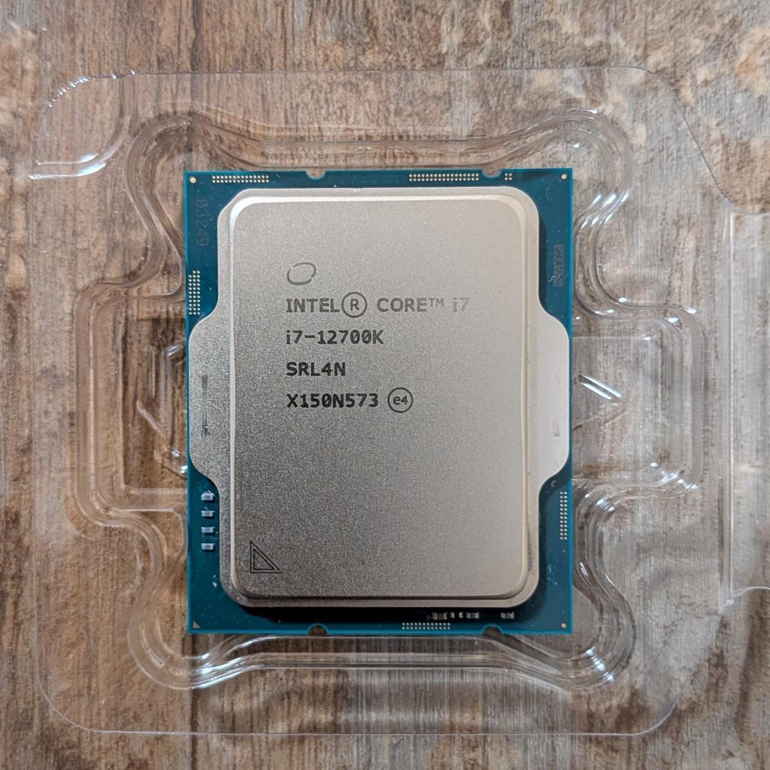 CPU Intel Corei7 12700K