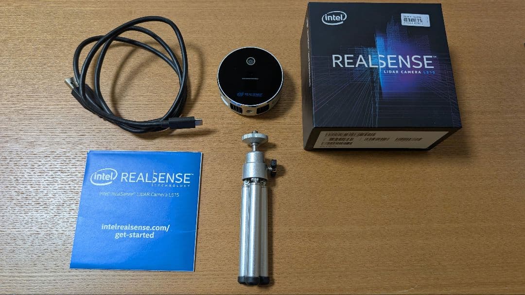 スキャナー Intel RealSense LiDAR CAMERA L515