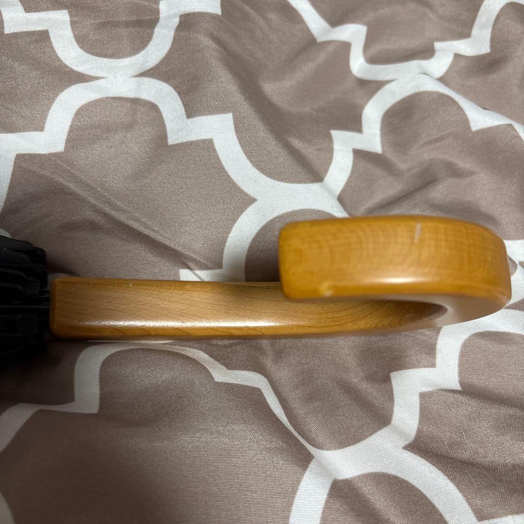 サンバリア100 二段折 フリル付き 木曲がり ネイビー　おまけ付き