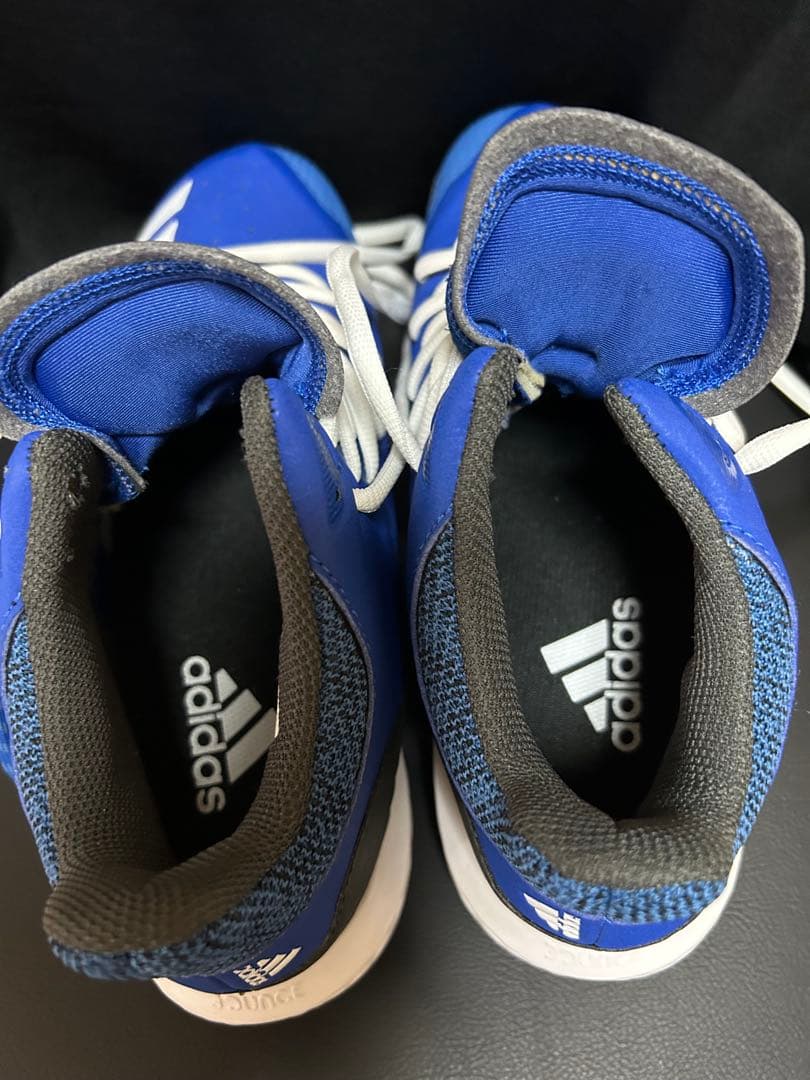 adidas Icon Bounce Mid 野球スパイク 27cmブルー未使用