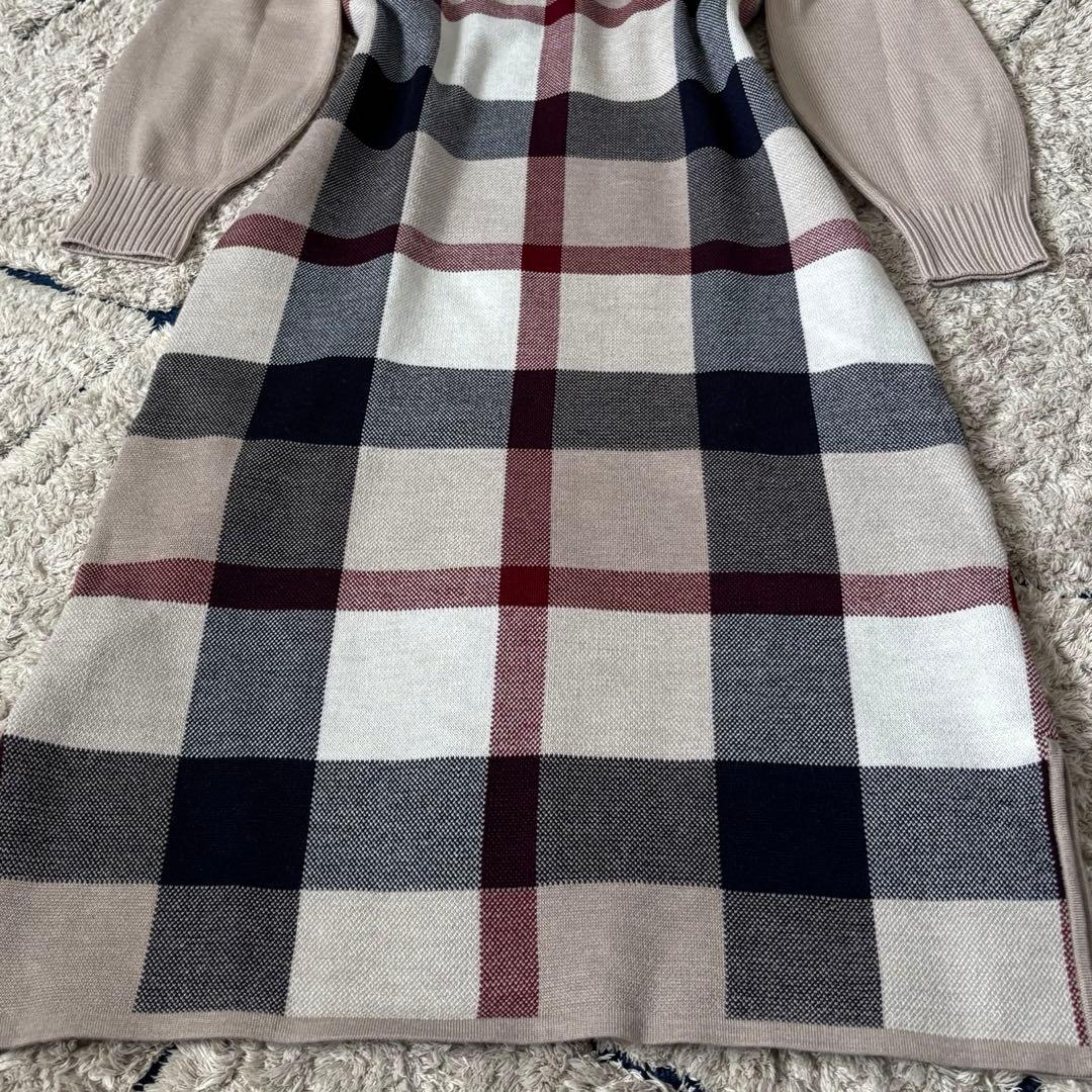 【タグ付き✨】ブルーレーベルクレストブリッジ　セットアップ　ワンピース　ニット