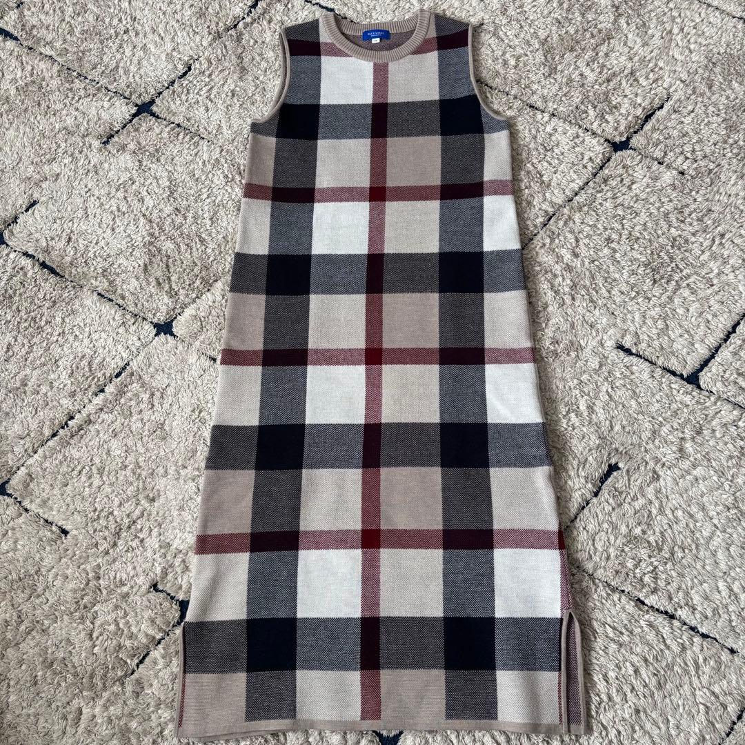 【タグ付き✨】ブルーレーベルクレストブリッジ　セットアップ　ワンピース　ニット