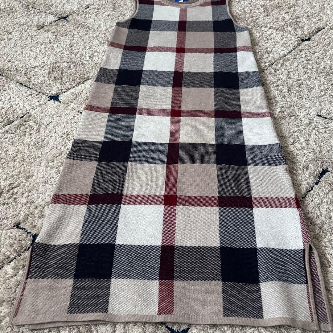 【タグ付き✨】ブルーレーベルクレストブリッジ　セットアップ　ワンピース　ニット