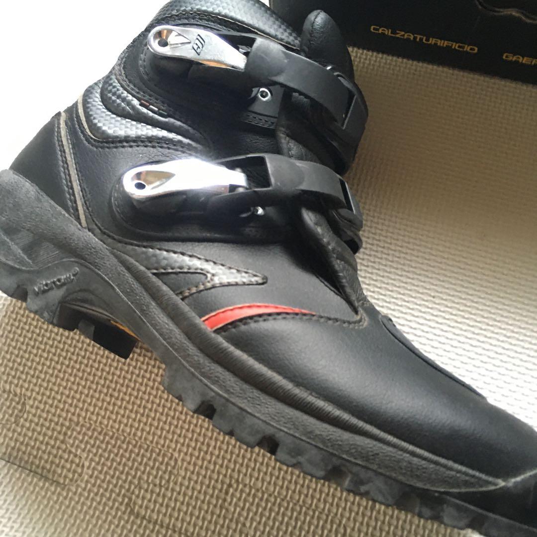 GAERNE ガエルネ Tough Gear Black/ライディングシューズ