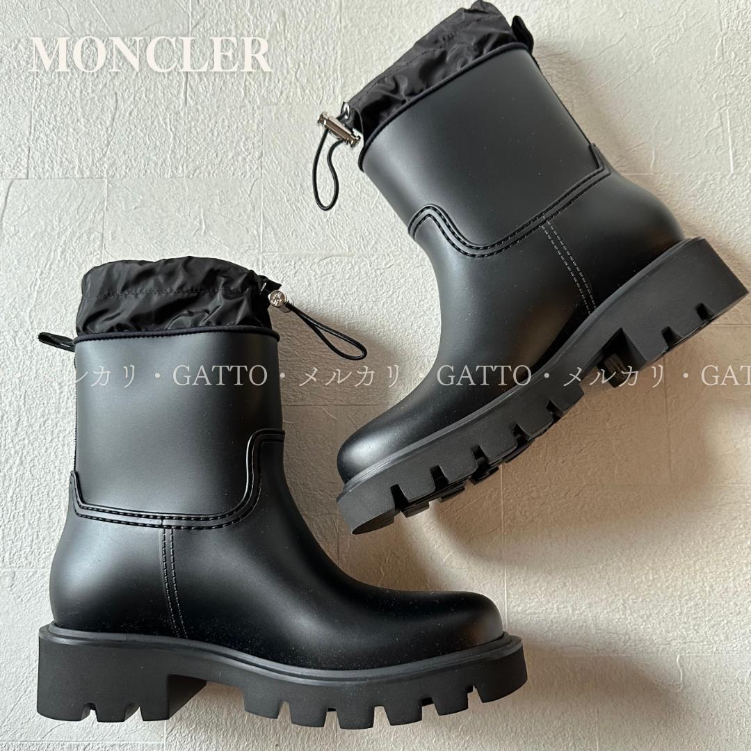 新品 MONCLER Kickstream レインブーツ