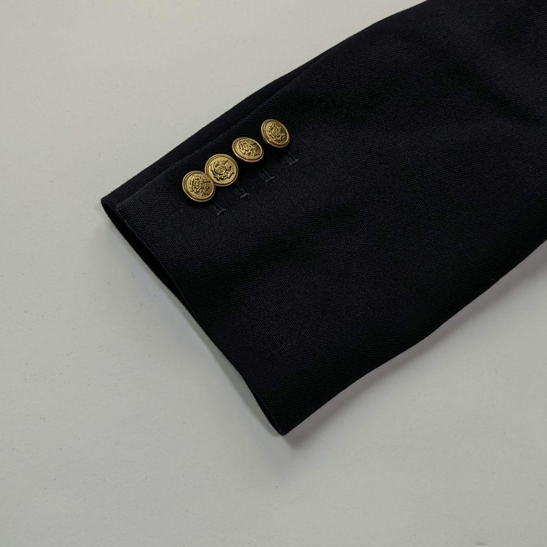 おしゃれ♪極美品 B&Y　ARROWS　テーラードジャケット　紺ブレ　金ボタン