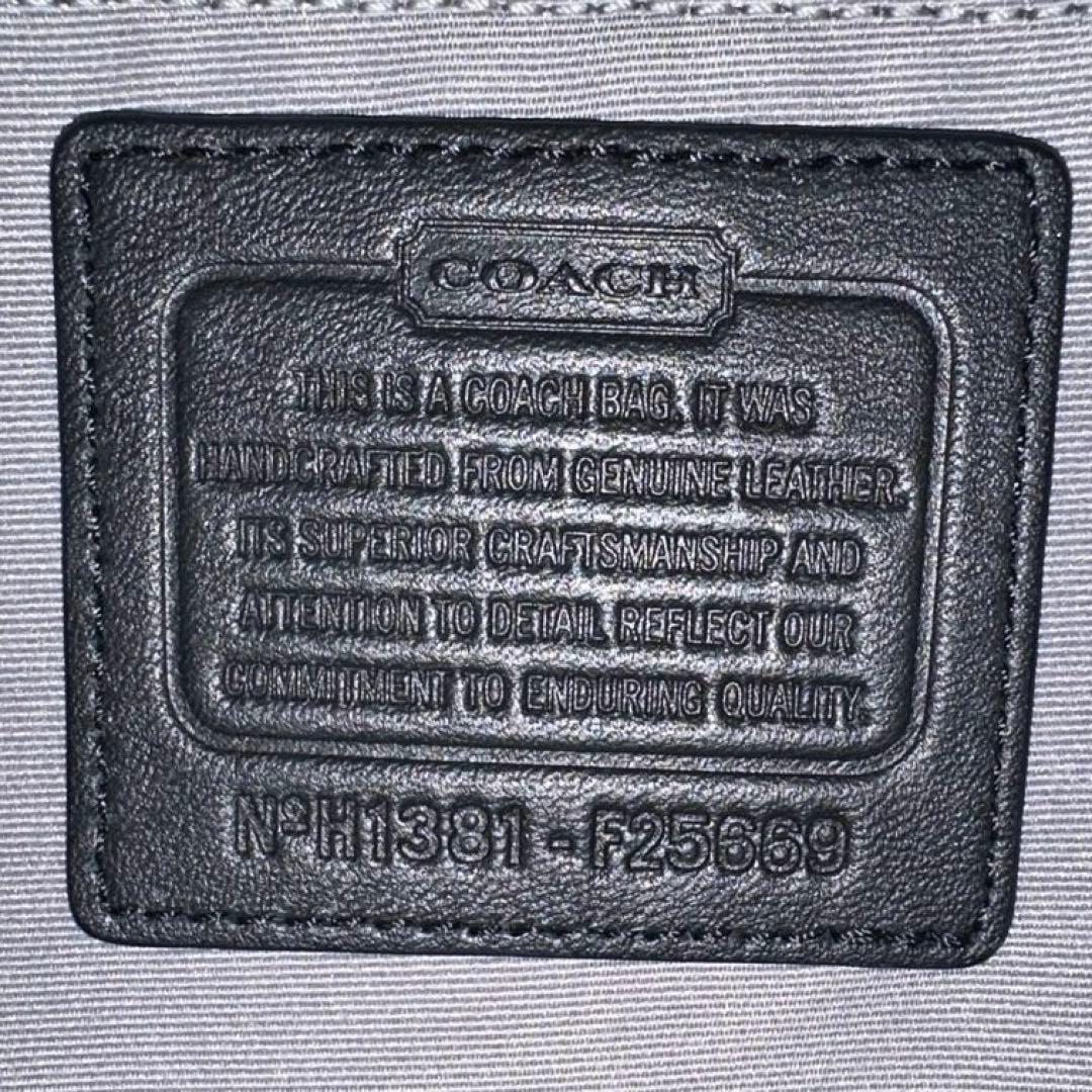 coach コーチ F25669 ロゴ トートバッグ レザー 未使用