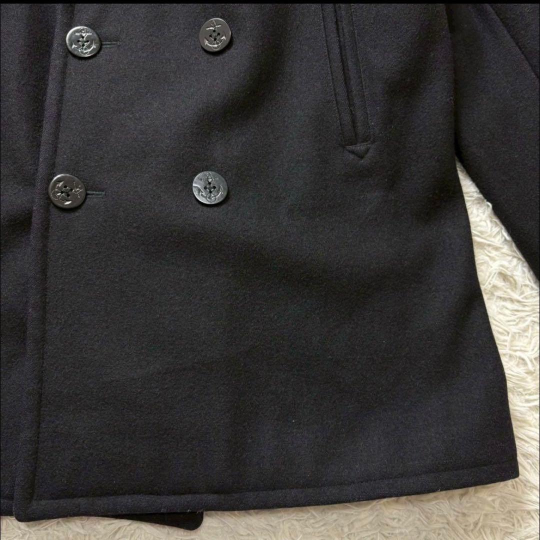 【美品】Polo by Ralph Lauren ピーコート ブラック Lサイズ